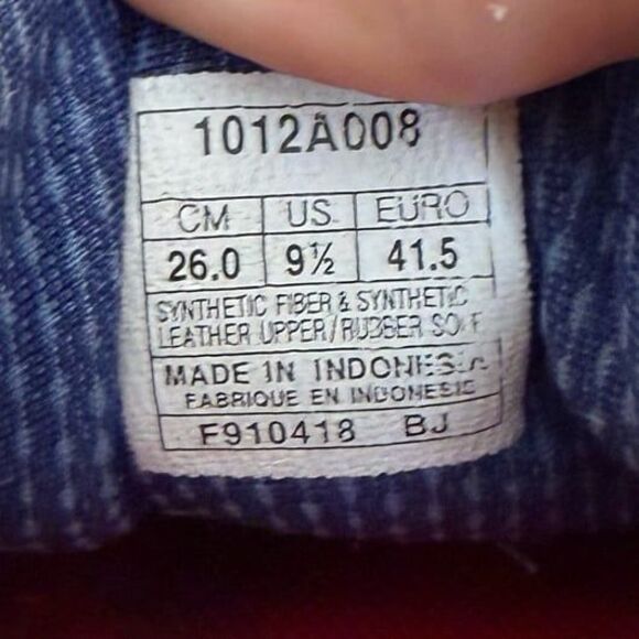 ASICS WOMEN 9.5 1012A008 GEL-CUMULUS 20 RUNNING SHOES SNEAKER AZURE BLUE C6 - Picture 7 of 9